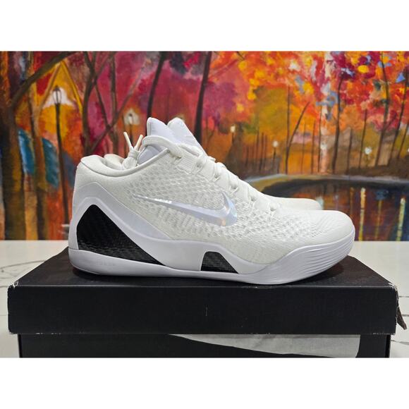 Nike Kobe IX Elite Low Halo Size 8.5 Men\'s FZ7334-100 Protro White New main image 8